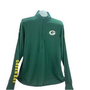 Green Bay Packers Under Armour Combine Authentic 1/2 Zip Pullover Mens XL
